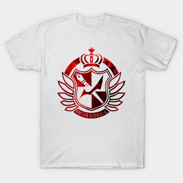 Danganronpa: Hope's Peak Academy symbol T-Shirt by Rebellion10